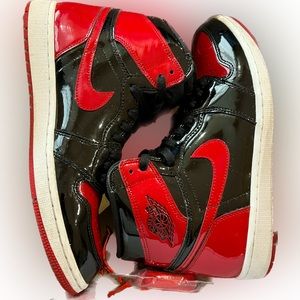 AIR JORDAN 1 RETRO HIGH OG “PATENT BRED”